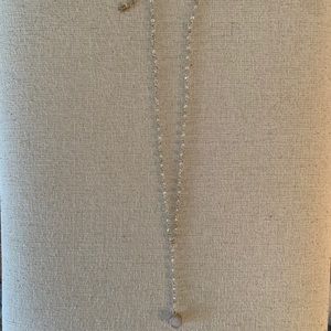 Stone Lariat Necklace